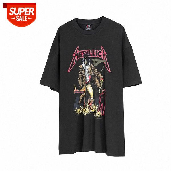 streetwear men band earth retro lizardman rock pattern washed water brushed old loose short sleeve t-shirt #eg9o, White;black
streetwear men band earth retro lizardman rock pattern washed water brushed old loose short sleeve t-shirt #eg9o, White;black