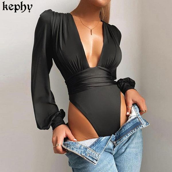 women's jumpsuits & rompers fashion low-cut solid color slim long-sleeve jumpsuit women drop bodycon bodysuit top, Black;white
women's jumpsuits & rompers fashion low-cut solid color slim long-sleeve jumpsuit women drop bodycon bodysuit top, Black;white