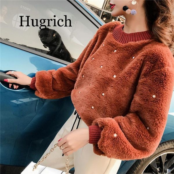 women's hoodies & sweatshirts 2021 women brown fleece pullover beading sweatshirt winter worm loose solid o neck casual faux fur, Black
women's hoodies & sweatshirts 2021 women brown fleece pullover beading sweatshirt winter worm loose solid o neck casual faux fur, Black