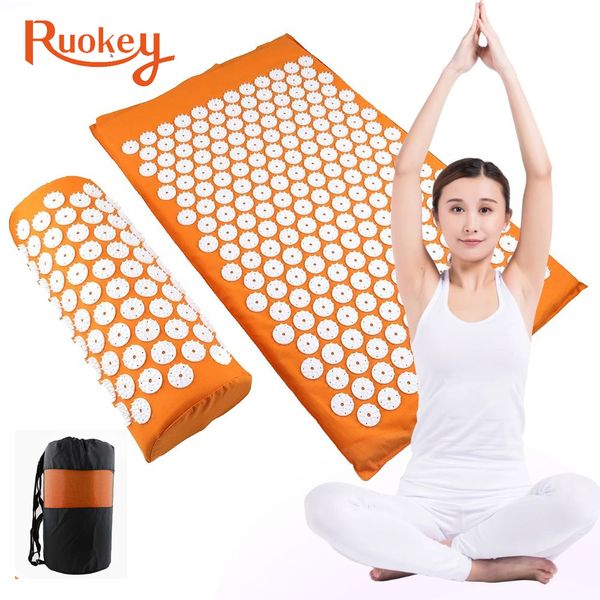 acupressure mat massager cushion massage relieve stress back body pain spike massage mat
acupressure mat massager cushion massage relieve stress back body pain spike massage mat
