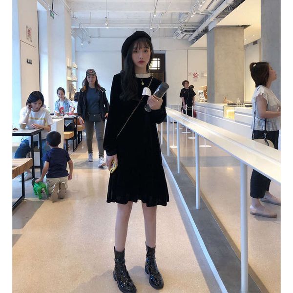 autumn yamamoto dresses casual style platycodon temperament small black women show thin french minority dress, Black;gray
autumn yamamoto dresses casual style platycodon temperament small black women show thin french minority dress, Black;gray
