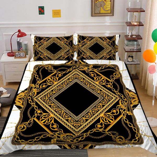 bedding sets golden leopard luxury pattern set bedroom decor gifts duvet comforter quilts cover 2/3 pieces bedspread with pillowcases
bedding sets golden leopard luxury pattern set bedroom decor gifts duvet comforter quilts cover 2/3 pieces bedspread with pillowcases