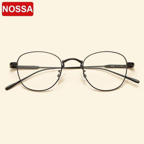 fashion sunglasses frames nossa metal optical glasses excellent vintage myopia eyeglasses students trendy prescription eyewear, Black
fashion sunglasses frames nossa metal optical glasses excellent vintage myopia eyeglasses students trendy prescription eyewear, Black