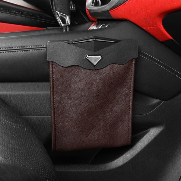 car organizer 1pcs led garbage bag waterproof magnetic adsorption trash can back seat hanging leather storage pocket leak-proof
car organizer 1pcs led garbage bag waterproof magnetic adsorption trash can back seat hanging leather storage pocket leak-proof