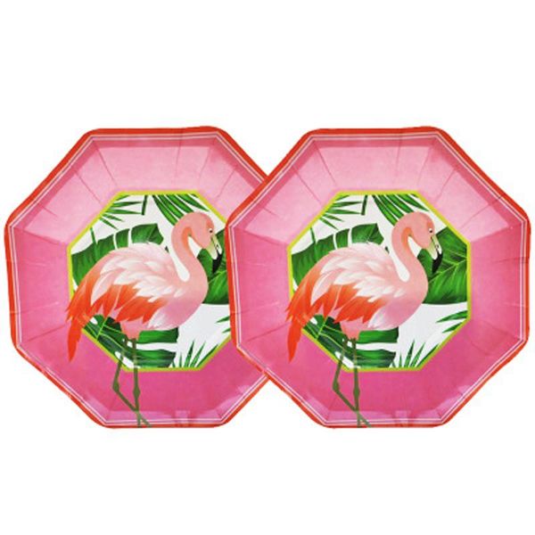 disposable dinnerware cartoon plates with flamingos tableware for festival wedding decoration party event creative supplies
disposable dinnerware cartoon plates with flamingos tableware for festival wedding decoration party event creative supplies