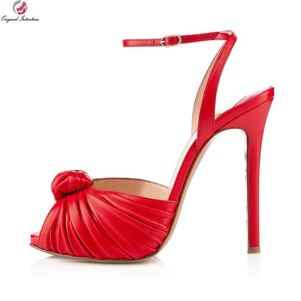 original intention super elegant women sandals fashion open toe thin high heels ladies red shoes woman plus us size 4-15, Black
original intention super elegant women sandals fashion open toe thin high heels ladies red shoes woman plus us size 4-15, Black