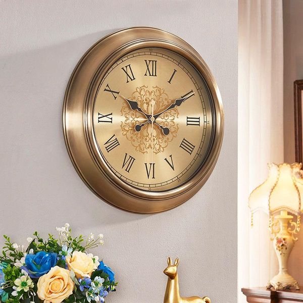 wall clocks metal european clock living room home creative simple round large retro
wall clocks metal european clock living room home creative simple round large retro