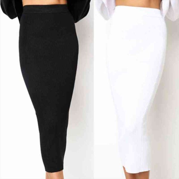 spring autumn women bodycon long skirt fashion casual knitted slim bag hip skirt black white high waist party pencil
spring autumn women bodycon long skirt fashion casual knitted slim bag hip skirt black white high waist party pencil