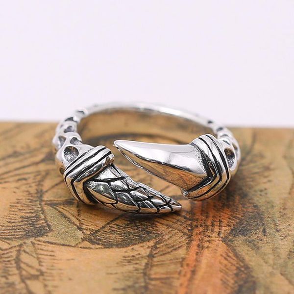 cluster rings 925 sterling silver eagle claw men's ring jewelry a1549, Golden;silver
cluster rings 925 sterling silver eagle claw men's ring jewelry a1549, Golden;silver