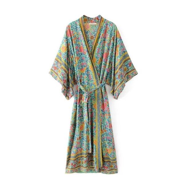 women's blouses & shirts women floral print bohemian long kimono cardigan sashes boho flare sleeve casual beach holiday blous, White
women's blouses & shirts women floral print bohemian long kimono cardigan sashes boho flare sleeve casual beach holiday blous, White