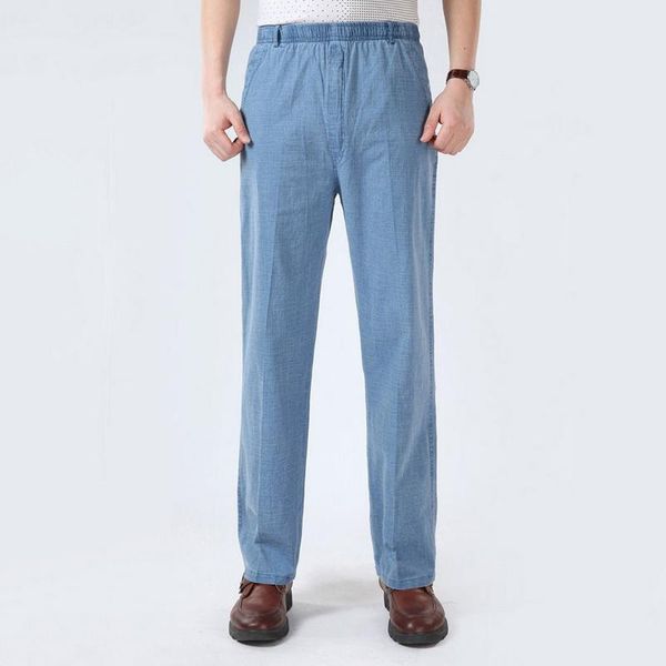 men's pants 2021 men trousers casual solid linen summer thin elastic waist business office 5xl plus size, Black
men's pants 2021 men trousers casual solid linen summer thin elastic waist business office 5xl plus size, Black