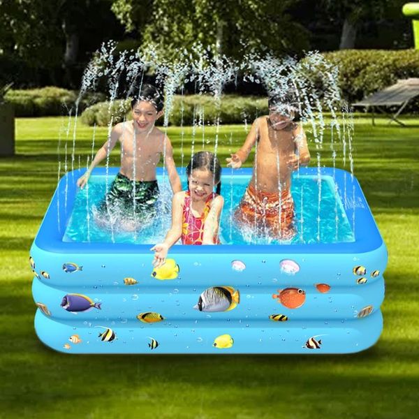 94/83inch paddling pool garden water sprinkler splashing pad foldable swimming kids' party favor sets outdoor games & accessories
94/83inch paddling pool garden water sprinkler splashing pad foldable swimming kids' party favor sets outdoor games & accessories
