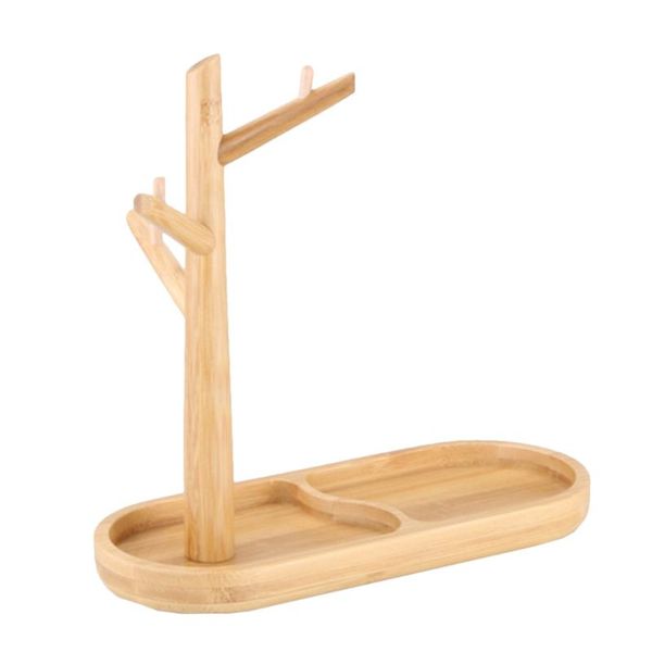 hooks & rails 1pc bamboo jewelry stand tree practical key storage rack organizer holder
hooks & rails 1pc bamboo jewelry stand tree practical key storage rack organizer holder