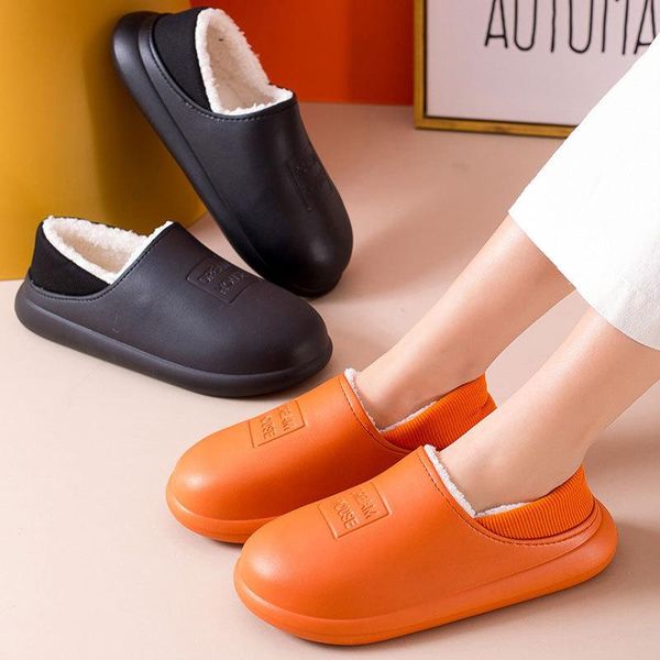 women slippers winter warm women's furry big size flat ladies waterproof non-slip home house shoes woman soft indoor slides, Black
women slippers winter warm women's furry big size flat ladies waterproof non-slip home house shoes woman soft indoor slides, Black