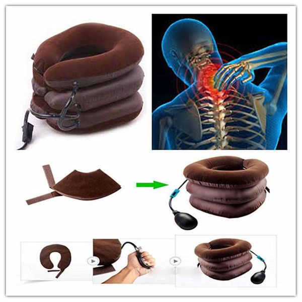 pillow air inflatable cervical neck head pain traction support soft brace device for back shoulder health care
pillow air inflatable cervical neck head pain traction support soft brace device for back shoulder health care