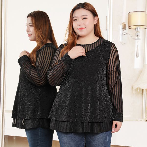 tee plus 4xl 6xl 8xl 10xl long female slabs spring shining big casual size sliming black shirt for mujer, White
tee plus 4xl 6xl 8xl 10xl long female slabs spring shining big casual size sliming black shirt for mujer, White