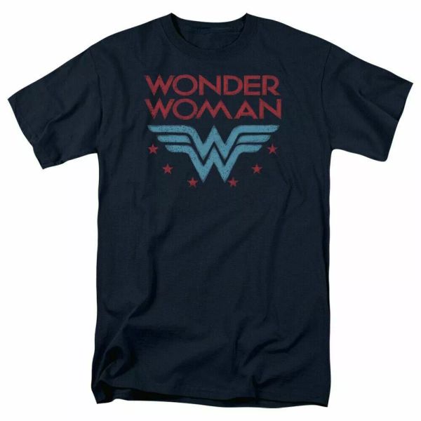 Wonder Woman Wonder Stars T Shirt Mens Licensed Classic DC Comics Tee Navy, White;black
Wonder Woman Wonder Stars T Shirt Mens Licensed Classic DC Comics Tee Navy, White;black