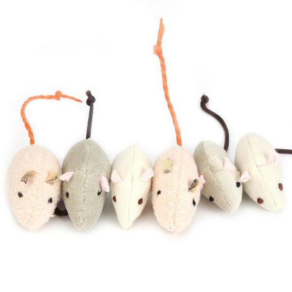 6pcs pet cat toys plush simulation mouse mice toy for kitten playing supplies products fine workmanship
6pcs pet cat toys plush simulation mouse mice toy for kitten playing supplies products fine workmanship