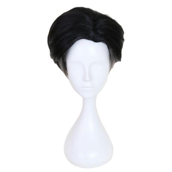 yuri on ice otabek altin aota black grey ombre short men heat resistant synthetic hair party costume cosplay wig + wig cap
yuri on ice otabek altin aota black grey ombre short men heat resistant synthetic hair party costume cosplay wig + wig cap