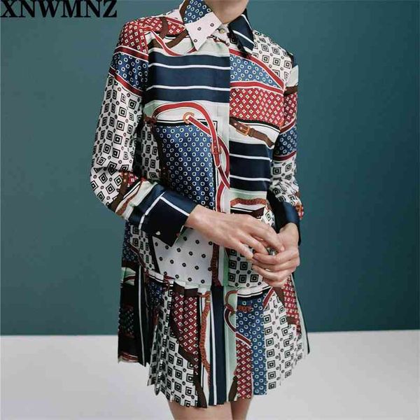 women vintage pleated printed dress female casual cuffs long sleeves collared mini dresses 210520, Black;gray
women vintage pleated printed dress female casual cuffs long sleeves collared mini dresses 210520, Black;gray