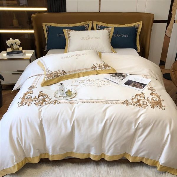 bedding sets premium quality 800tc egyptian cotton 4pcs set chic embroidery duvet cover with zipper closure king size
bedding sets premium quality 800tc egyptian cotton 4pcs set chic embroidery duvet cover with zipper closure king size