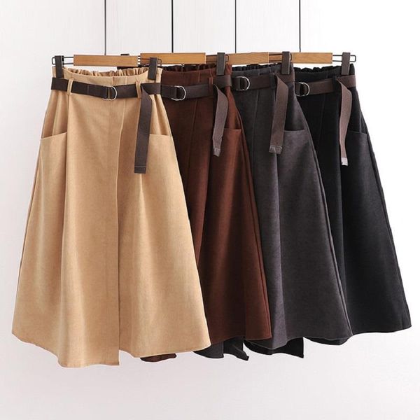 autumn winter solid color with womens skirts bekt casual artistic pocket high waist slim irregular midi for, Black
autumn winter solid color with womens skirts bekt casual artistic pocket high waist slim irregular midi for, Black