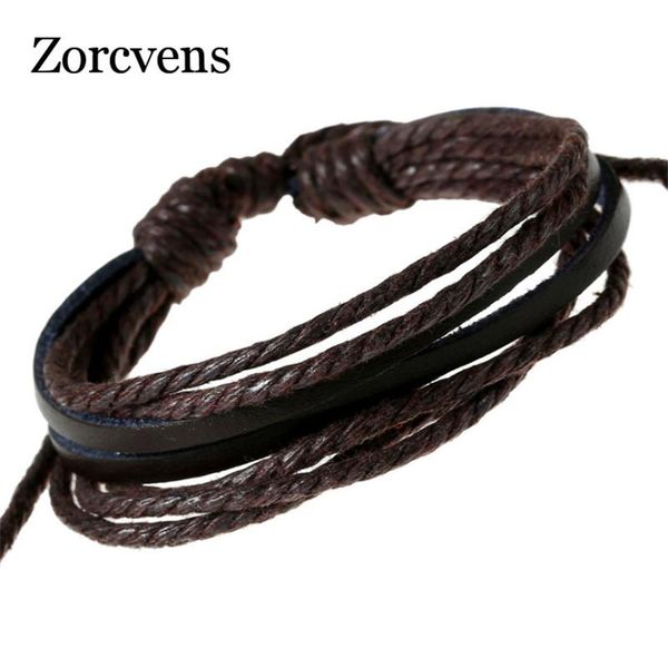 charm bracelets zorcvens 2021 cool men retro punk adjustable leather woven bracelet for women braided jewelry, Golden;silver
charm bracelets zorcvens 2021 cool men retro punk adjustable leather woven bracelet for women braided jewelry, Golden;silver