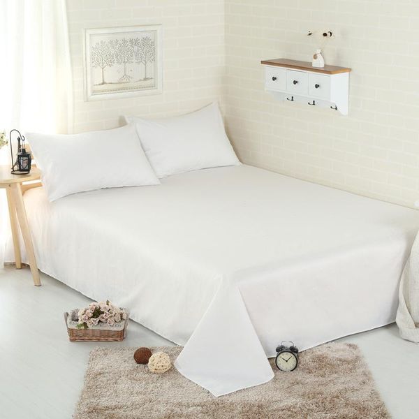 sheets & sets 1 pcs white cotton flat sheet solid bed bedspread high-grade blanket bedding wholesale home textiles
sheets & sets 1 pcs white cotton flat sheet solid bed bedspread high-grade blanket bedding wholesale home textiles