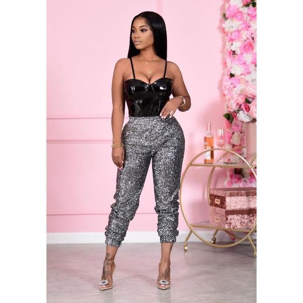 women's pants & capris mudan ladies autumn and winter european american sequins casual fashion all-match nightclub clothes, Black;white
women's pants & capris mudan ladies autumn and winter european american sequins casual fashion all-match nightclub clothes, Black;white