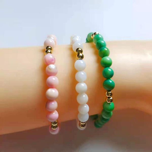 beaded, strands classic beaded bracelet natural shell crystal stone bead with gold preserving plated ball charm for women girls gift, Black
beaded, strands classic beaded bracelet natural shell crystal stone bead with gold preserving plated ball charm for women girls gift, Black
