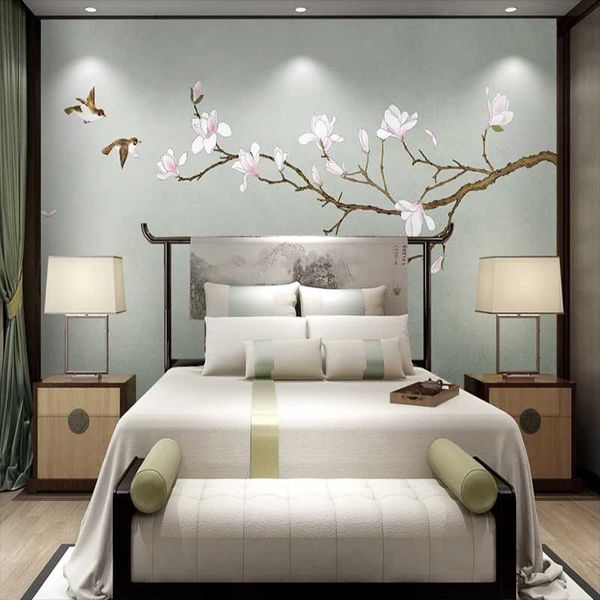 wallpapers seamless wallpaper chinese style hand-painted magnolia flower pen and bird background wall painting
wallpapers seamless wallpaper chinese style hand-painted magnolia flower pen and bird background wall painting