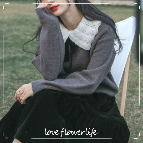 winter knitted sweater women casual sweet long sleeve janpan bow pullover female preppy style loose oversize korean 210521, White;black
winter knitted sweater women casual sweet long sleeve janpan bow pullover female preppy style loose oversize korean 210521, White;black