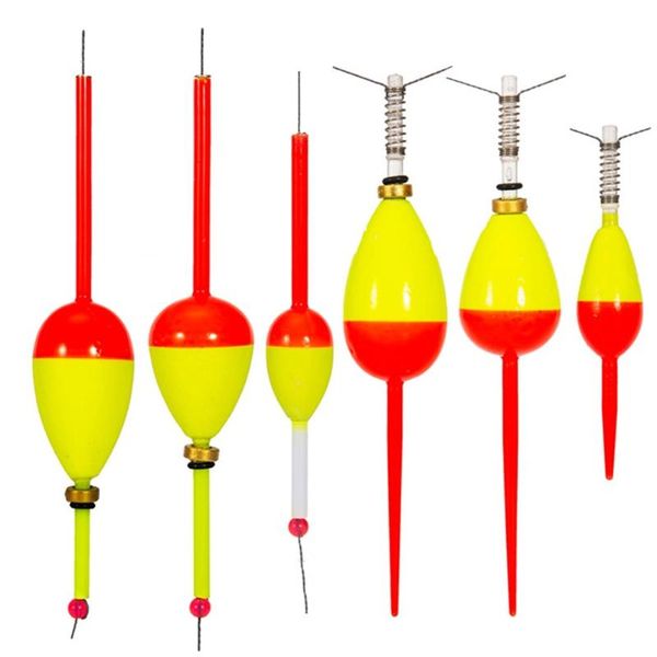 fishing accessories 6pcs vertical buoy sea carp line bobber group float tackle china hook fish floating tiple suit