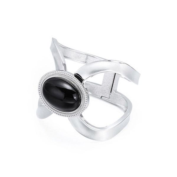 bangle 2021 fashion temperament geometric retro simple style metal exaggerated hollow out turquoise alloy women's bracelet jewelry, Black
bangle 2021 fashion temperament geometric retro simple style metal exaggerated hollow out turquoise alloy women's bracelet jewelry, Black