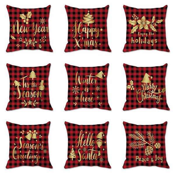 pillow case christmas plaid throw cotto bedding couch decorative for modern decoration linen covers home sofa
pillow case christmas plaid throw cotto bedding couch decorative for modern decoration linen covers home sofa