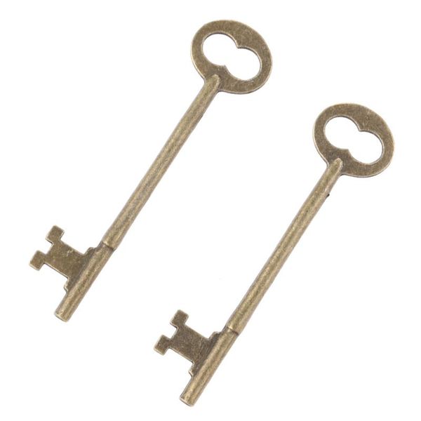 pendant necklaces 2pcs antique old look bronze keys vintage diy metal charms decorations (random style), Silver
pendant necklaces 2pcs antique old look bronze keys vintage diy metal charms decorations (random style), Silver