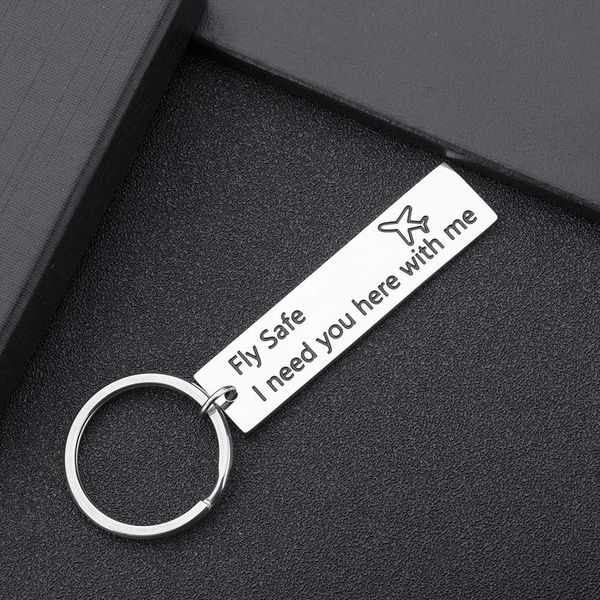 pilot gift fly safe keychain flight attendant gift i need you here with me for flight staff airline worker husband boyfrienddio chan contact, Slivery;golden
pilot gift fly safe keychain flight attendant gift i need you here with me for flight staff airline worker husband boyfrienddio chan contact, Slivery;golden