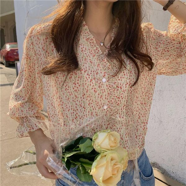 women's blouses & shirts spring vintage shirt female oversize women print girls blouse chiffon summer plus size femme blusas, White
women's blouses & shirts spring vintage shirt female oversize women print girls blouse chiffon summer plus size femme blusas, White