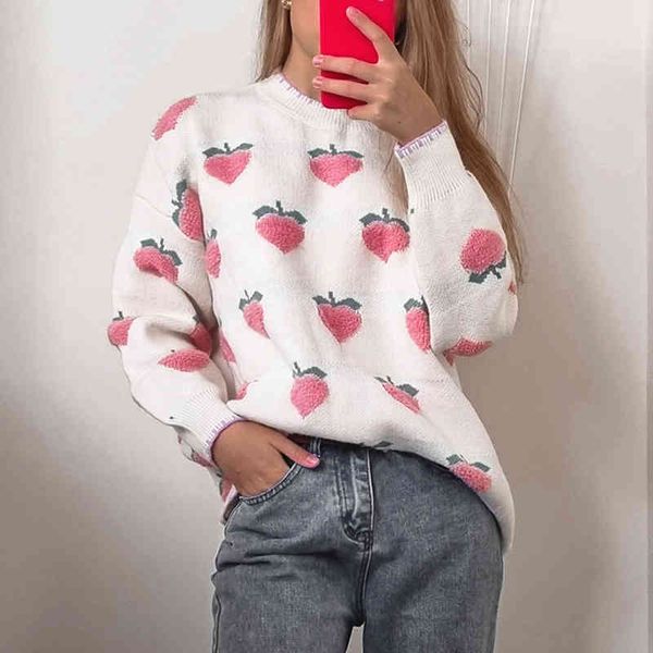 women's sweaters colorfaith women autumn winter sweater knitted oversize wild warm peach fashionable lady vintage pullovers sw1348jx 8y, White;black
women's sweaters colorfaith women autumn winter sweater knitted oversize wild warm peach fashionable lady vintage pullovers sw1348jx 8y, White;black