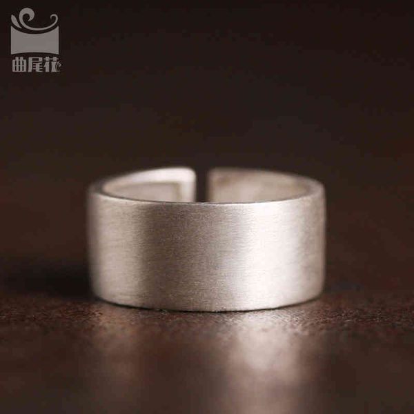 flower simple personality matte index finger wide silver ring men's street trendsetter jewelry opening adjustable large plain
flower simple personality matte index finger wide silver ring men's street trendsetter jewelry opening adjustable large plain