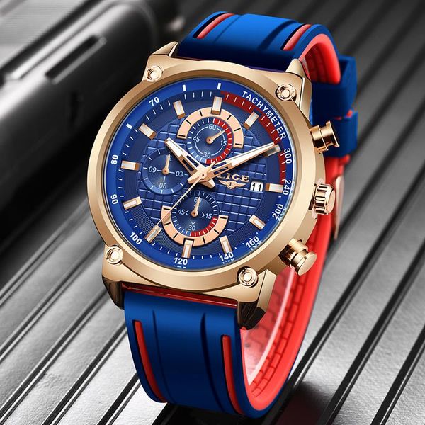 wristwatches 2021 lige fashion mens watches big dial military quartz watch silicagel waterproof sport chronograph men, Slivery;brown
wristwatches 2021 lige fashion mens watches big dial military quartz watch silicagel waterproof sport chronograph men, Slivery;brown
