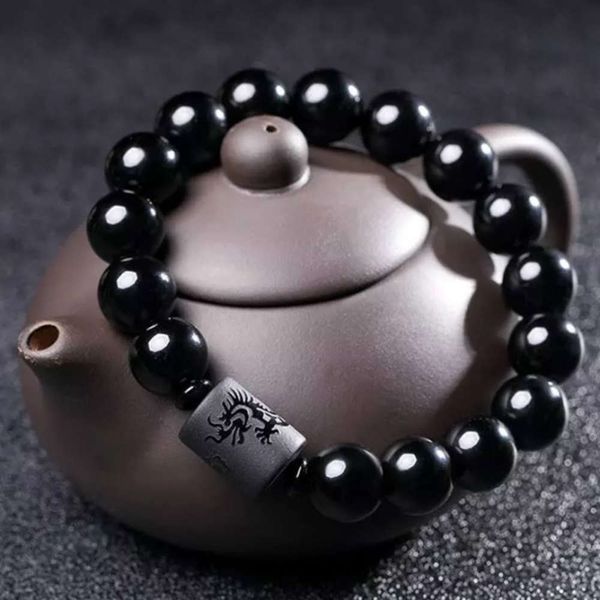 bracelet black gold obsidian with carved dragon and phoenix transfer beads single circle bracelet h string totem crystal, Golden;silver
bracelet black gold obsidian with carved dragon and phoenix transfer beads single circle bracelet h string totem crystal, Golden;silver