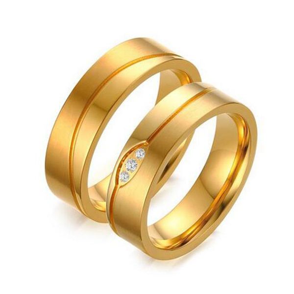 wedding rings arrival cubic zirconia engagement ring for women men gold-color stainless steel couple, Slivery;golden
wedding rings arrival cubic zirconia engagement ring for women men gold-color stainless steel couple, Slivery;golden