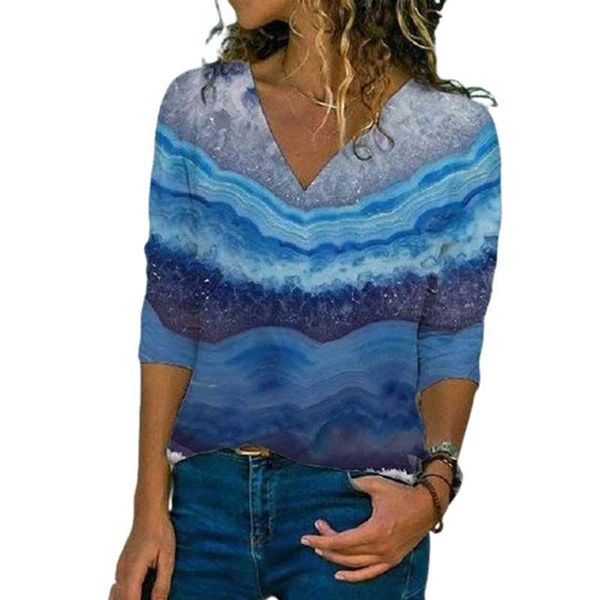 vintage women long sleeve print casual tshirts v-neck spring autumn tshirt womens 3xl large size retro clothing women's t-shirt, White
vintage women long sleeve print casual tshirts v-neck spring autumn tshirt womens 3xl large size retro clothing women's t-shirt, White