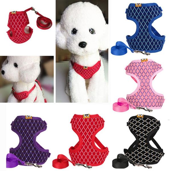dog collars & leashes rhinestone mesh cat harness and leash set breathable adjustable pet vest for small walking harnesses leads
dog collars & leashes rhinestone mesh cat harness and leash set breathable adjustable pet vest for small walking harnesses leads