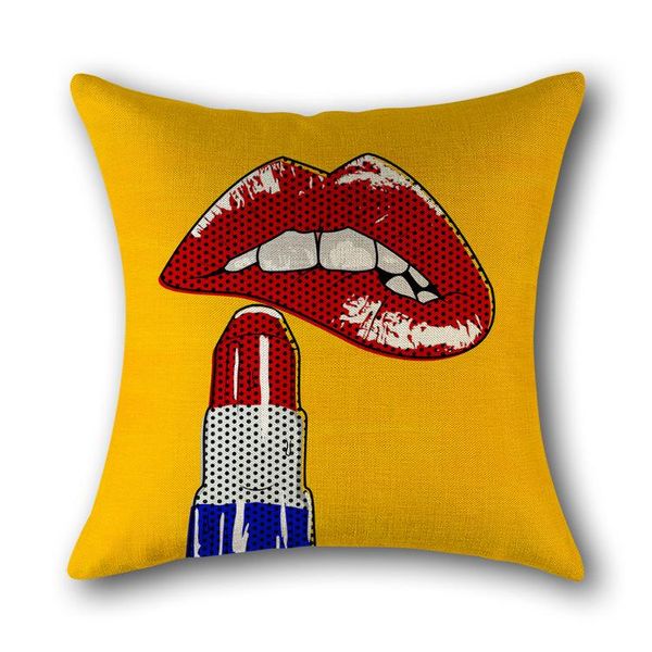 cushion/decorative pillow colorful art fashionable cartoon woman lips lipstick design thown decorative cushion personality cases sofa co
cushion/decorative pillow colorful art fashionable cartoon woman lips lipstick design thown decorative cushion personality cases sofa co