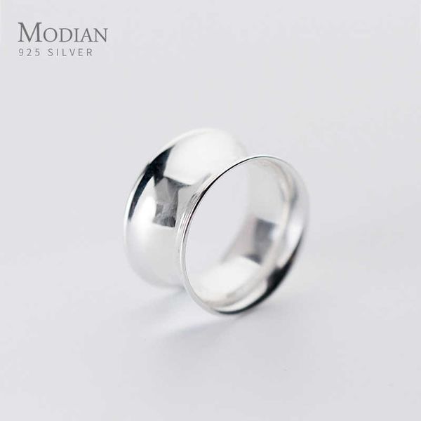 classic simple big ring for women gift sterling silver 925 fashion geometric wide punk style fine jewelry bijoux 210707
classic simple big ring for women gift sterling silver 925 fashion geometric wide punk style fine jewelry bijoux 210707