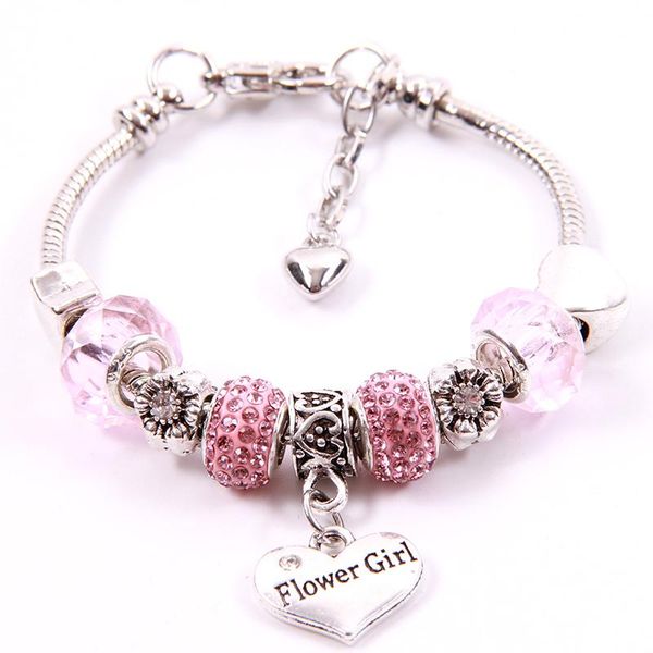 link, chain ncrhgl sweetie flower girl bracelet princess girls pink crystal beads bracelets silver plated star charm children, Black
link, chain ncrhgl sweetie flower girl bracelet princess girls pink crystal beads bracelets silver plated star charm children, Black