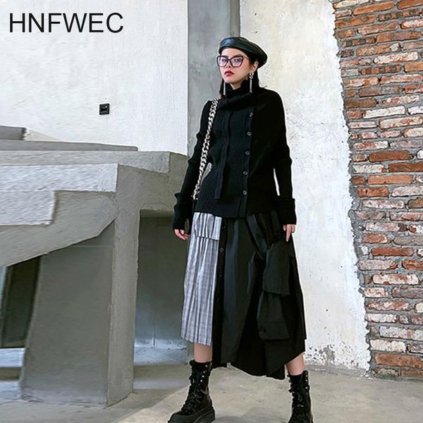skirts pluz size women cotton casual fashion wild high waist irregular ladies lattice stitching spring v925, Black
skirts pluz size women cotton casual fashion wild high waist irregular ladies lattice stitching spring v925, Black