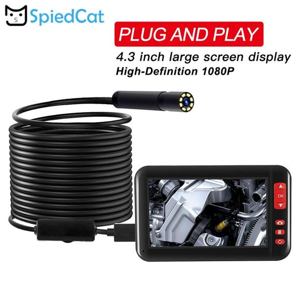8mm 8 led mini lens 2m/5m/10m hard/soft cable endoscope 4.3 inch screen industrial display inspection borescope camera cameras
8mm 8 led mini lens 2m/5m/10m hard/soft cable endoscope 4.3 inch screen industrial display inspection borescope camera cameras